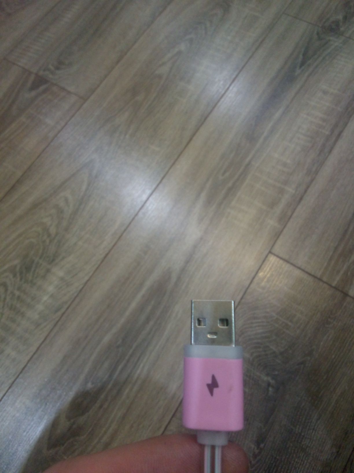 Kabel Micro USB świecący