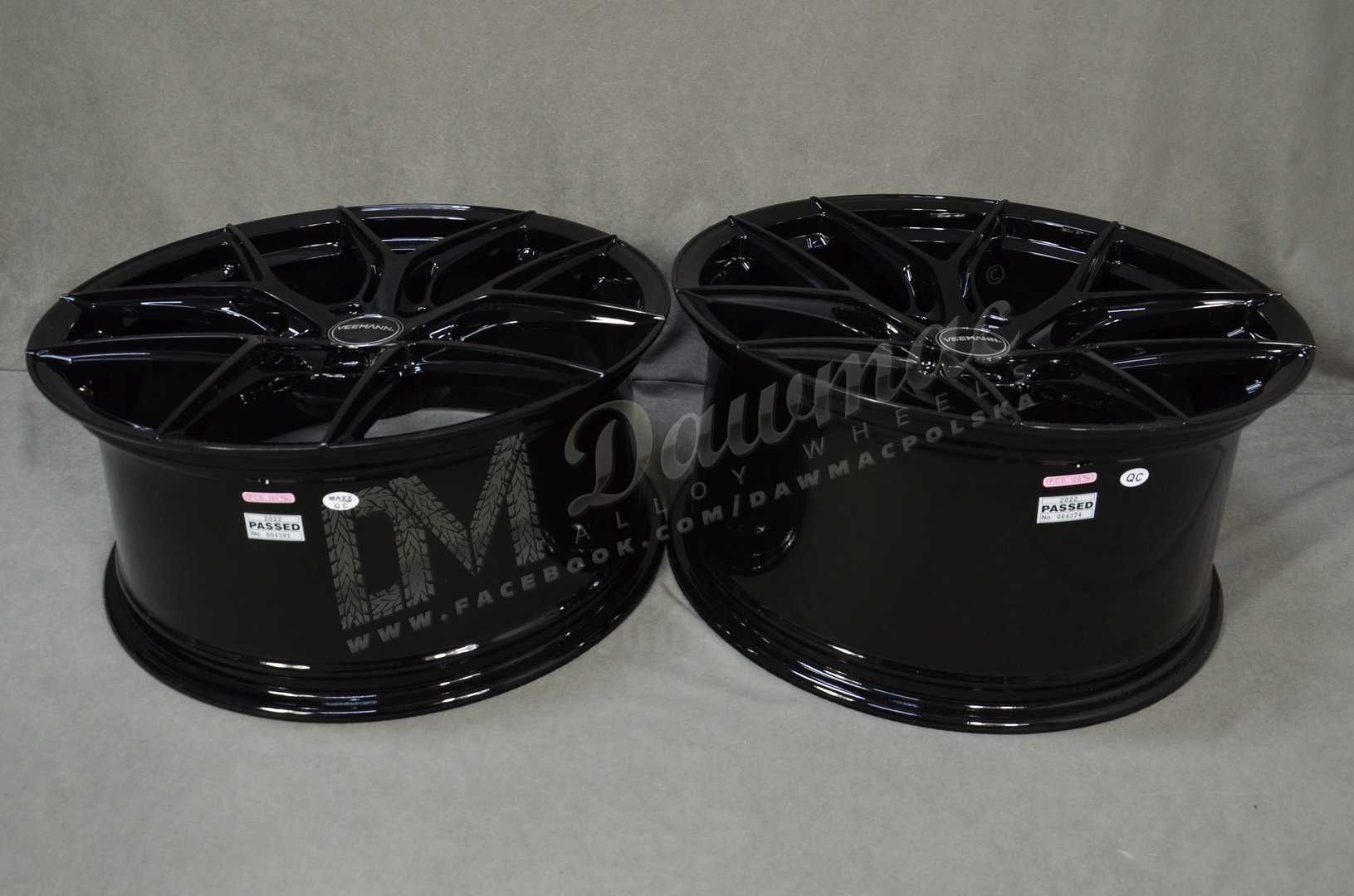 Felgi Veemann VC580R 20" 9J ET35 + 10J ET45 5x120 Gloss Black