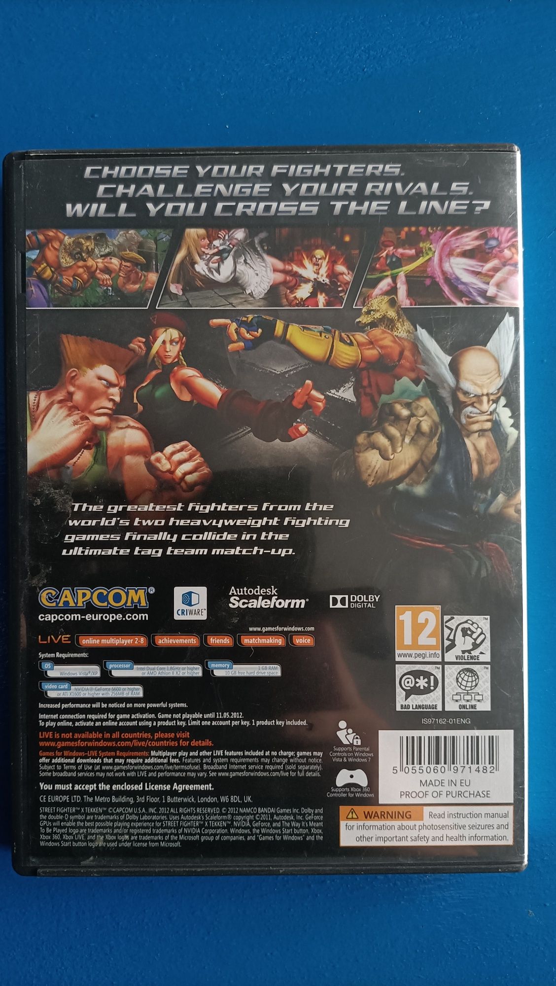 Gra pc street fighter x tekken