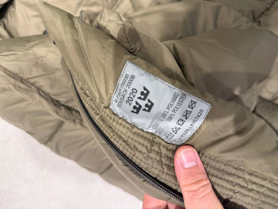 Спальник новий зимовий Швеція 2.2м теплий та класний оригінал