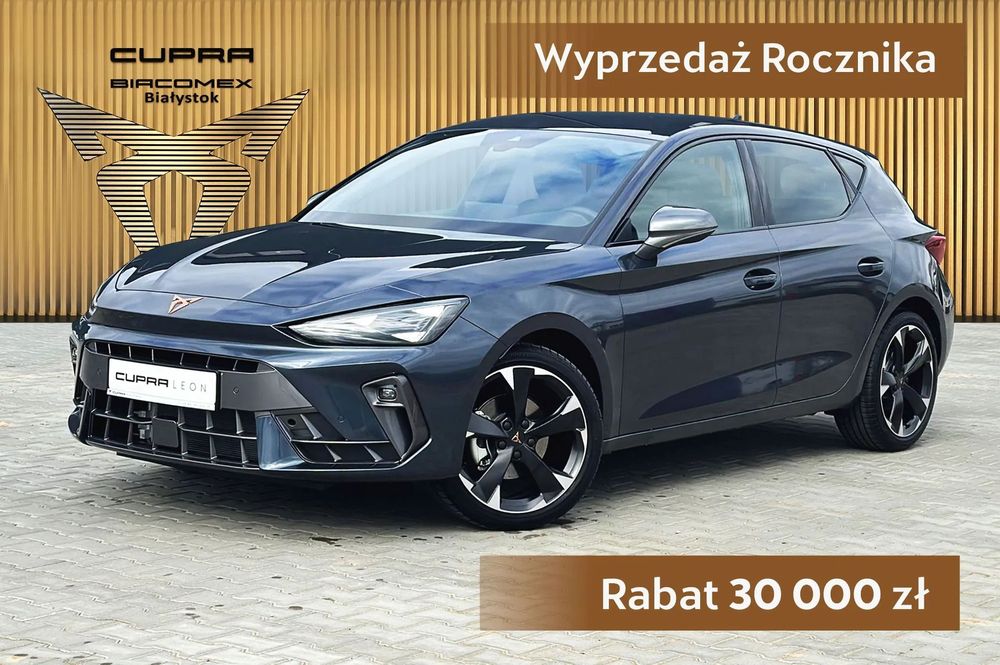Cupra Leon 1.5 150KM Pakiet Zimowy, EDGE, Rabat 29 610zł - Dostępny "Od ręki"