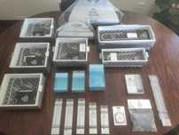 Material ADA p/ aquários NOVO, Lilly pipes, difusores CO2, termometros