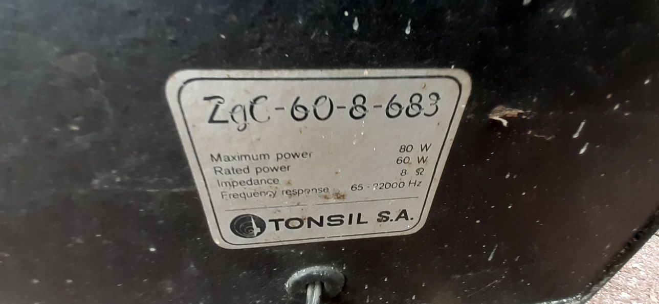 Kolumny głośnikowe unitra tonsil new mildton