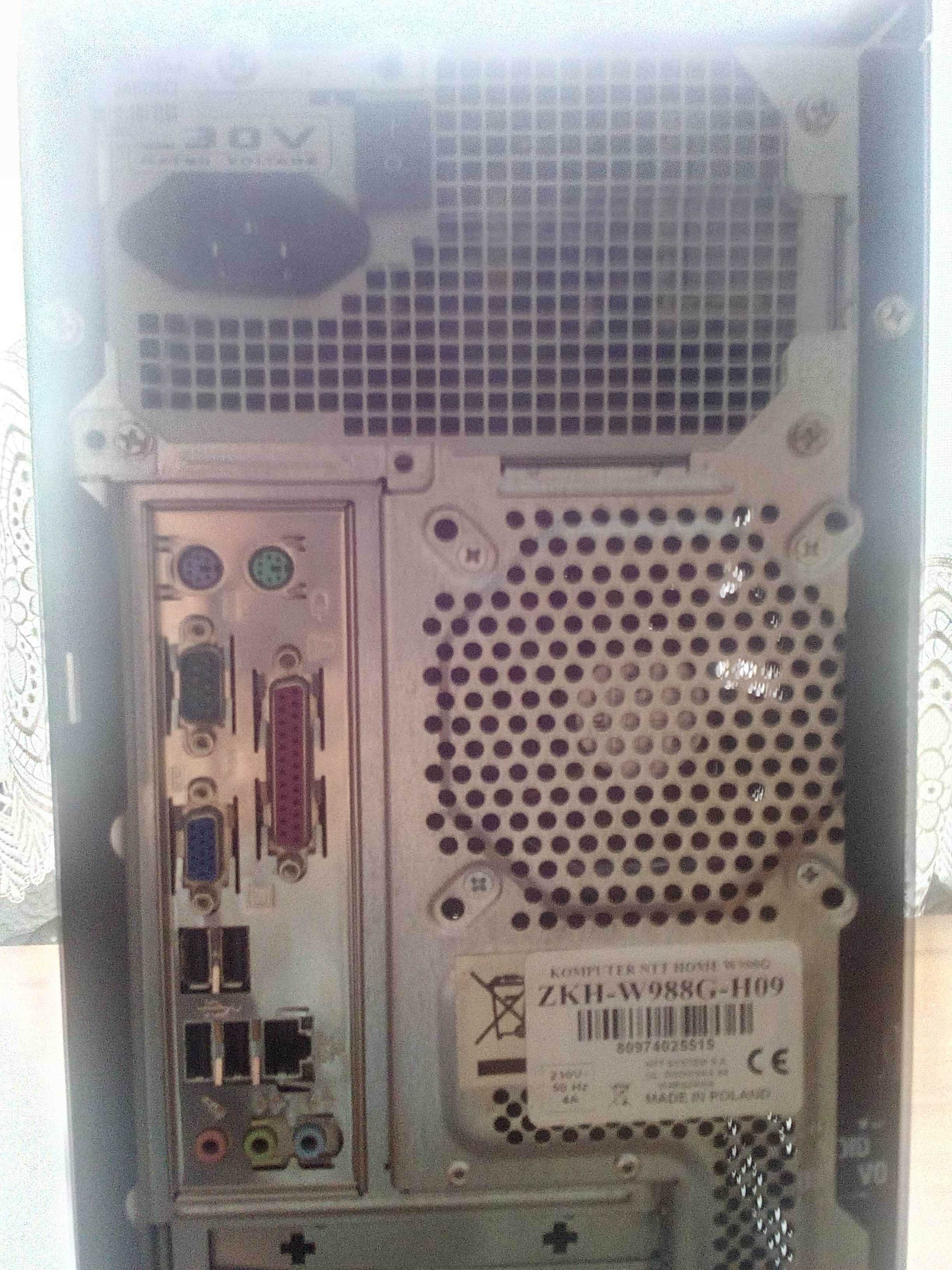 Komputer PC Intel Core2Quad Q6600, 3GB RAM, 250GB HDD, Radeon HD 3850