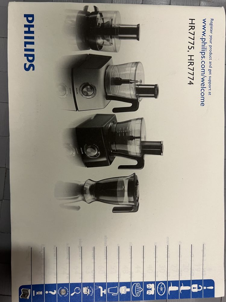 Tarcza robota philips do ziemniaków