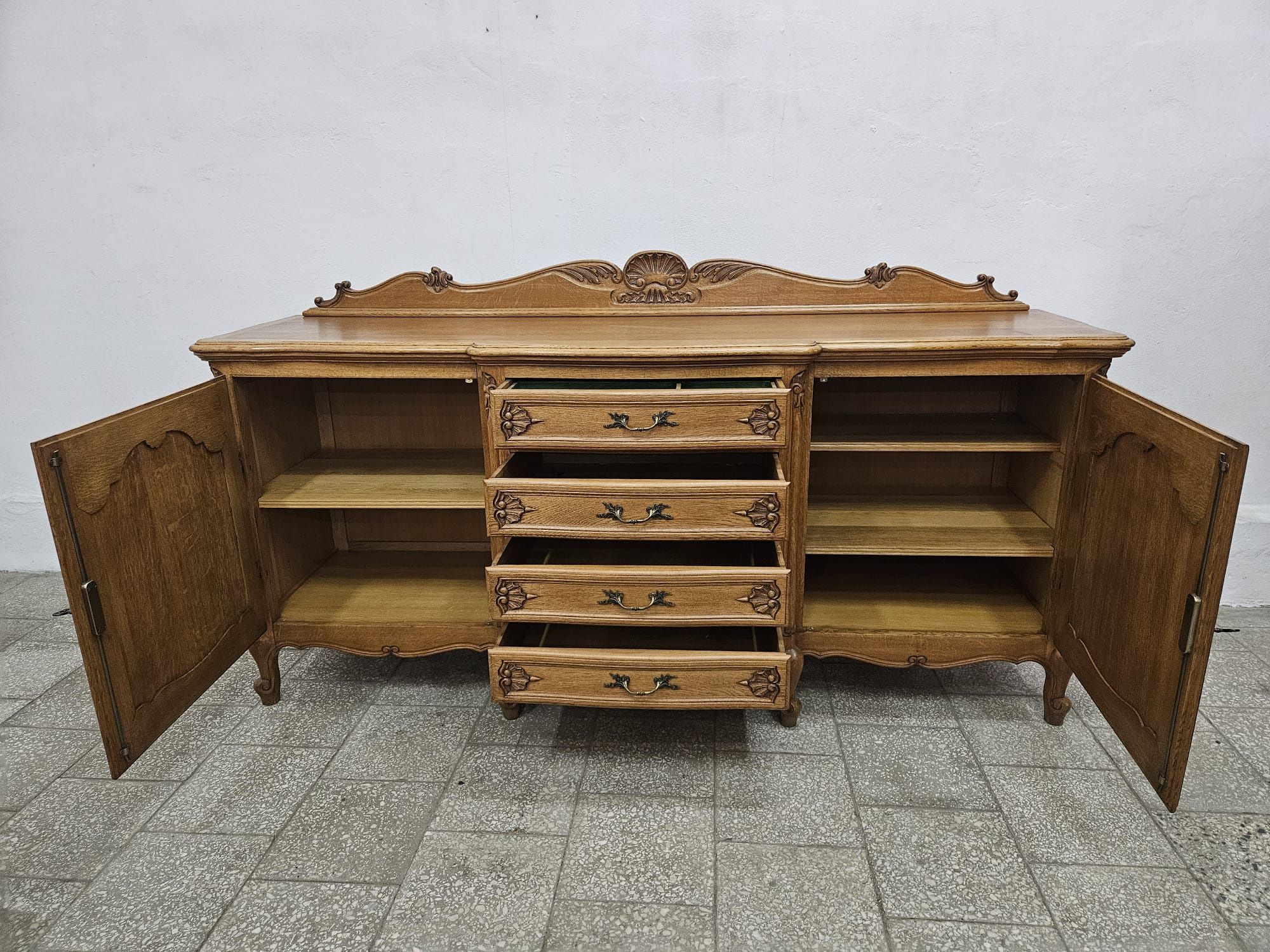 Piękna francuska komoda Ludwikowska 210cm /