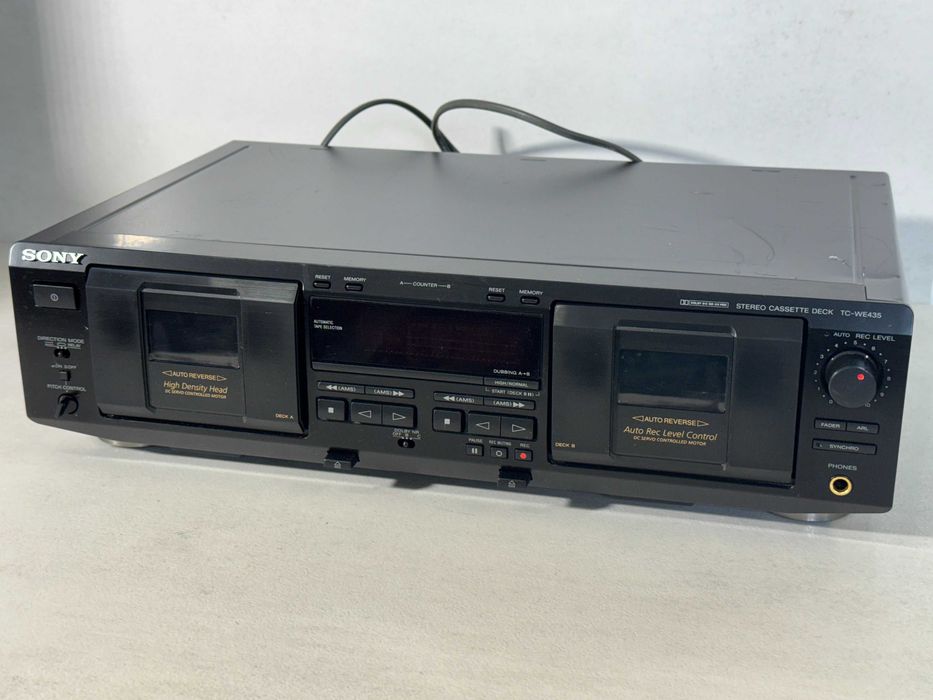Magnetofon kasetowy Sony TC-WE435