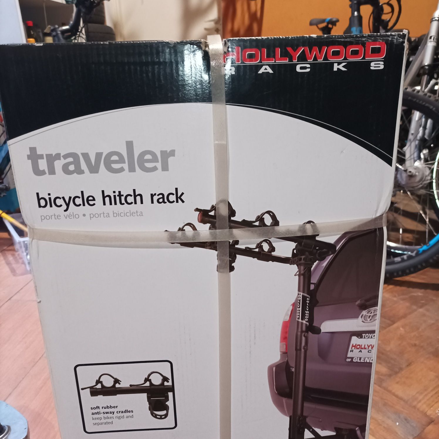 Hollywood Racks Traveller Bagażnik rowerowy montowany na haku