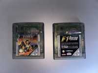 Jogos para Gameboy Tom Raider e F1 Racing