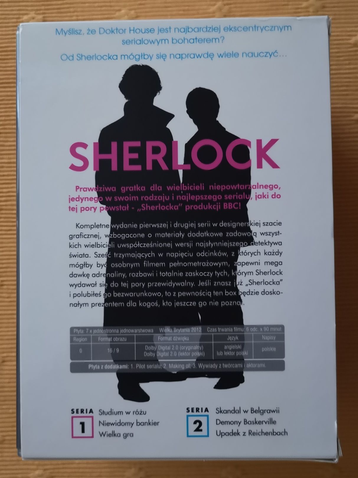 Sherlock 7 x DVD