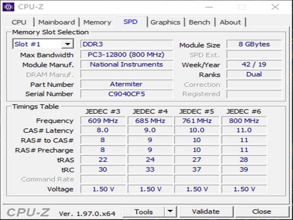 DDR3 8GB HyniX AterMiter 12800 -Komputer