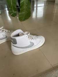 Sapatilhas/Ténks Nike blazer prateados