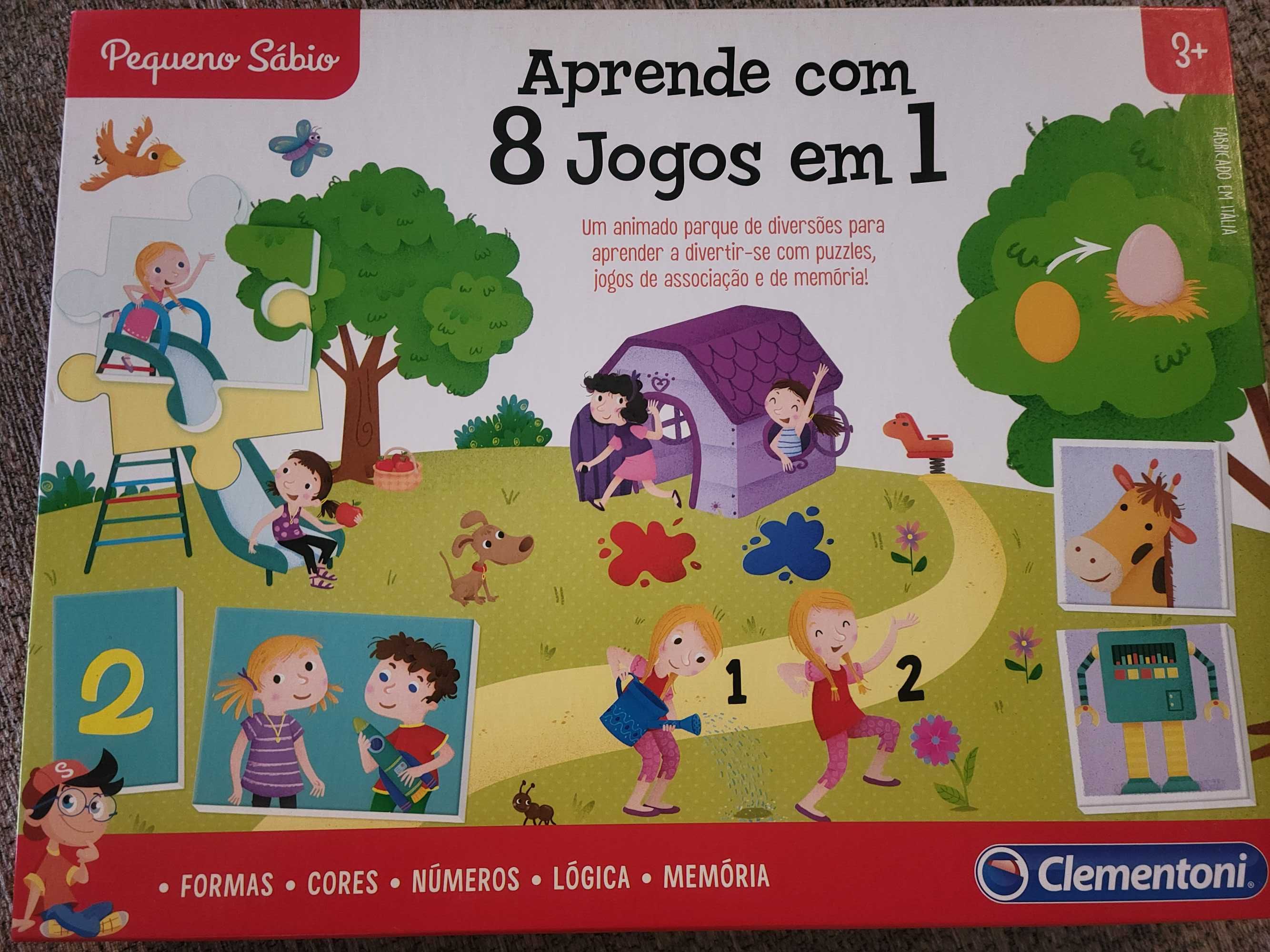 8 jogos em 1 - Jogo educativo