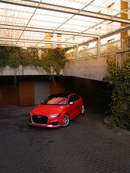Audi RS3 8V Limo Wydech MG - Wypożyczalnia aut Sportowych - BEZ KAUCJI