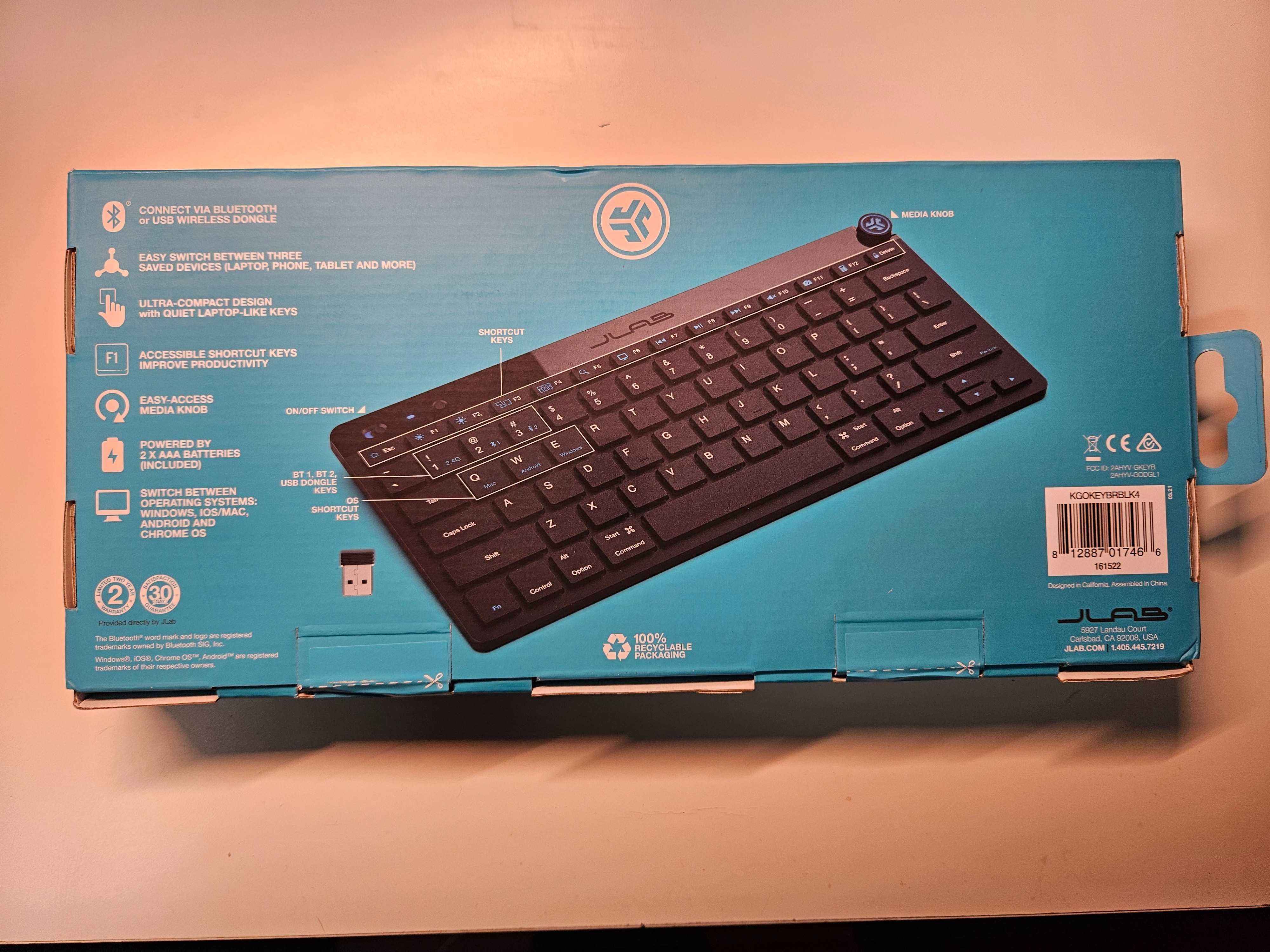 Teclado JLAB compacto (SELADO)