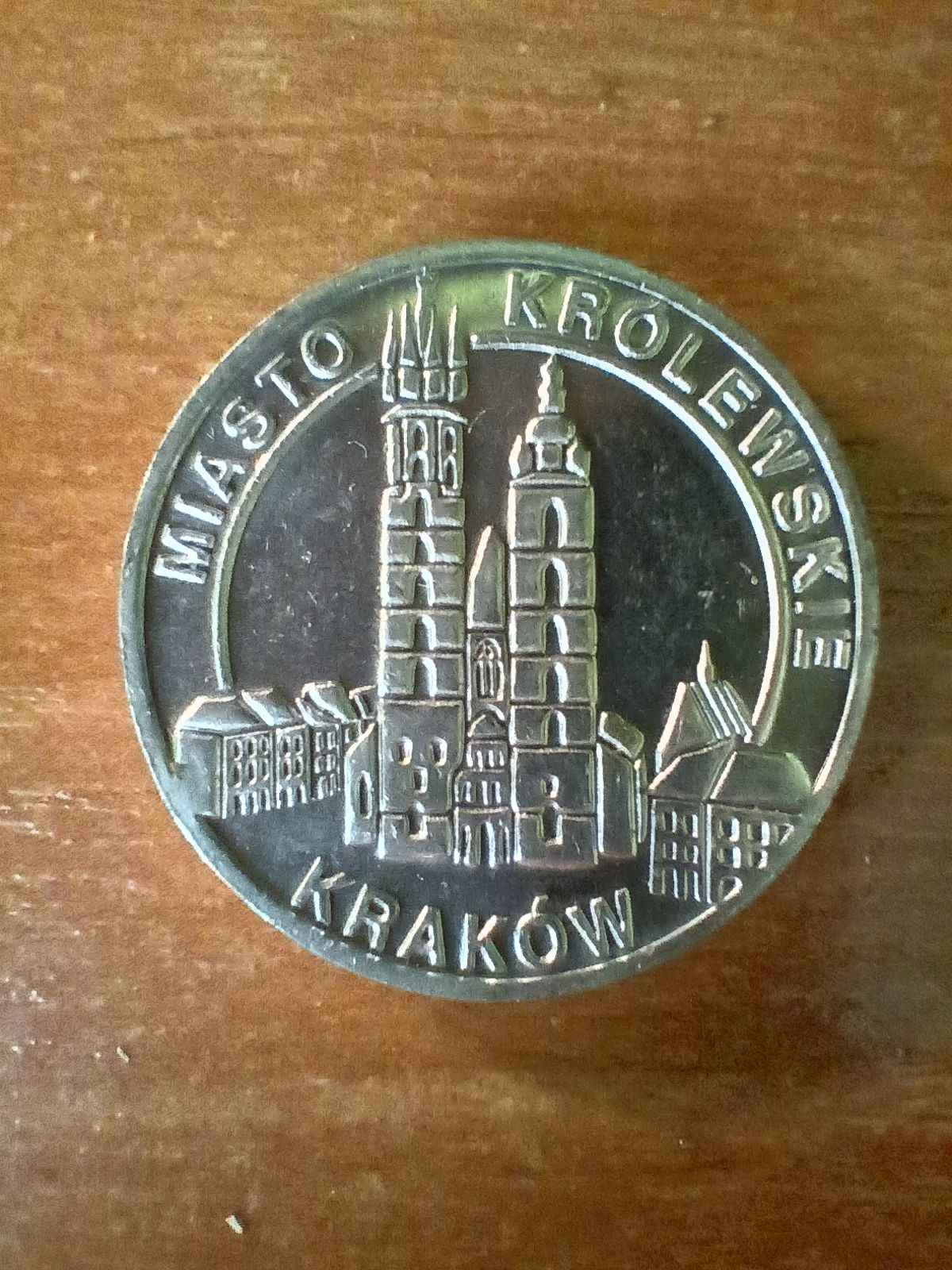 Moneta kolekcjonerska CRACOVIA 2011 Miasto Królewskie Kraków