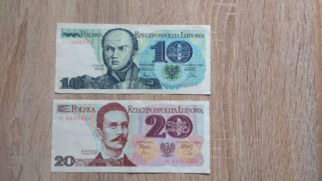 oryginalne piękne banknoty polskie