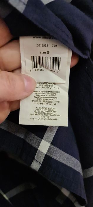 Camiseiro Tiffosi azul