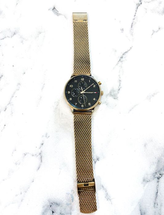 Zegarek Tommy Hilfiger złoty męski