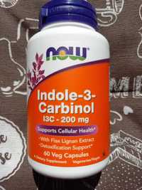 Now Foods Indole-3-Carbinol індол индол-3-карбинол 60 капсул