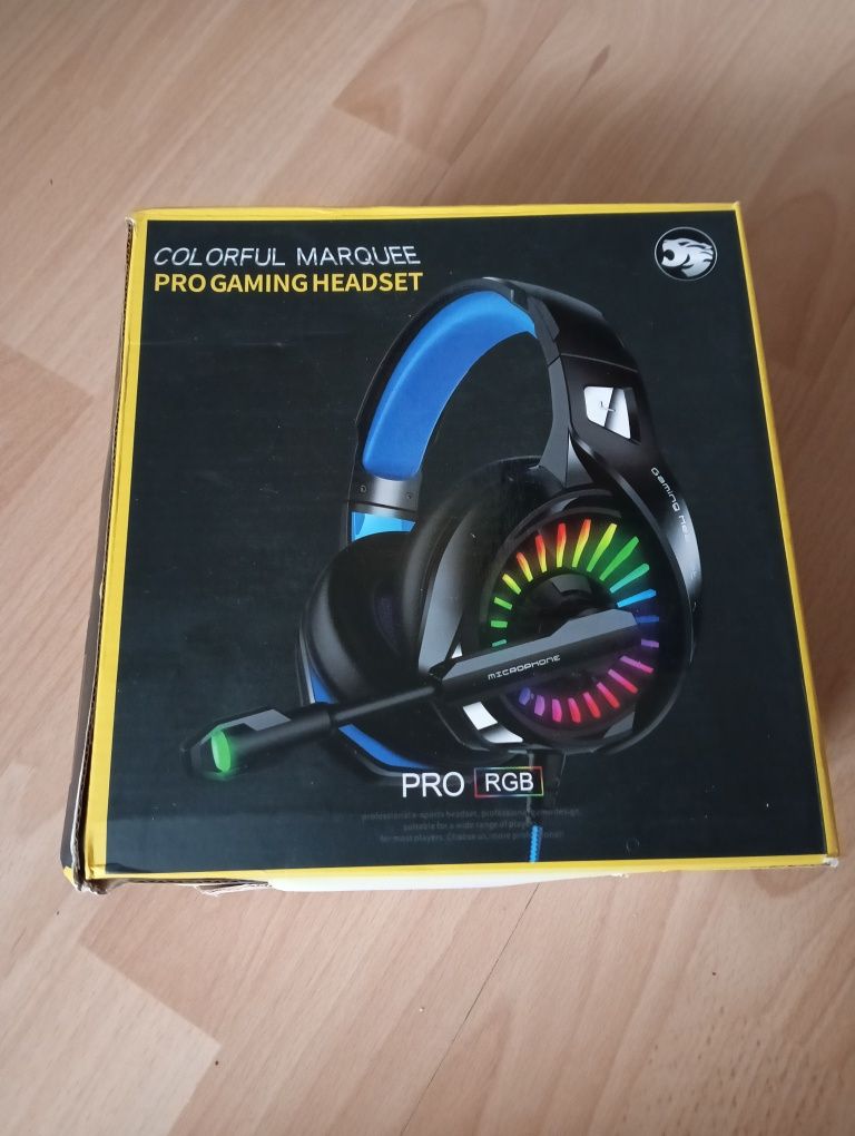 Słuchawki Pro Gaming Headset Pro RGB Colorful Marquee.