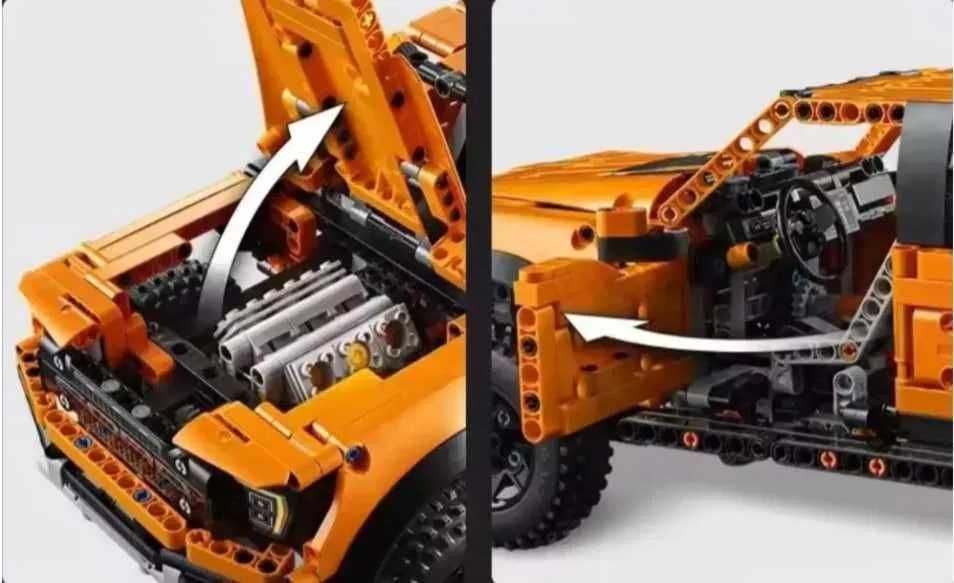 Конструктор Ford Raptor з 1379 деталей, пікап, схожий на Lego