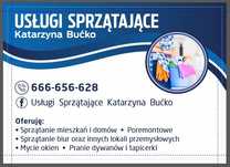 Sprzątanie czyszczenie domów/biur/mieszkań