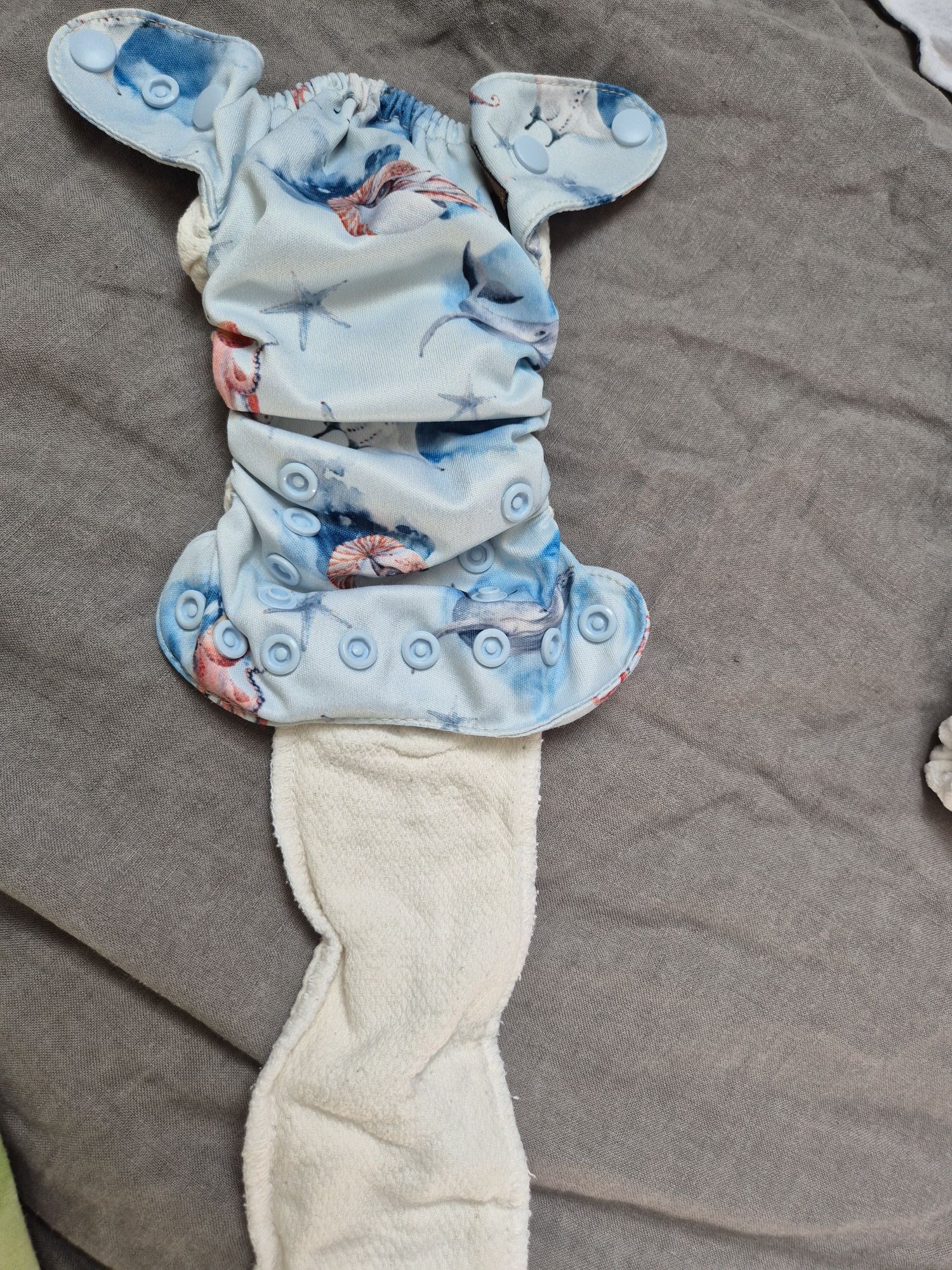 Zestaw pieluch wielorazowych pul formowanki nb newborn