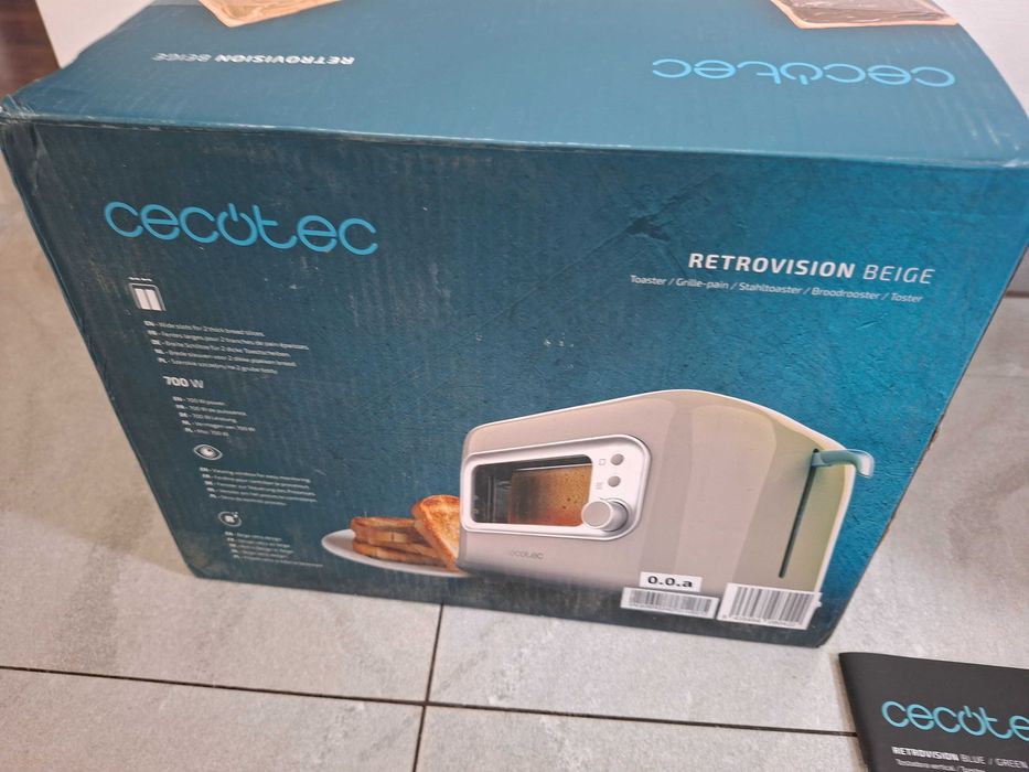 Toster Cecotec RetroVision 700 W