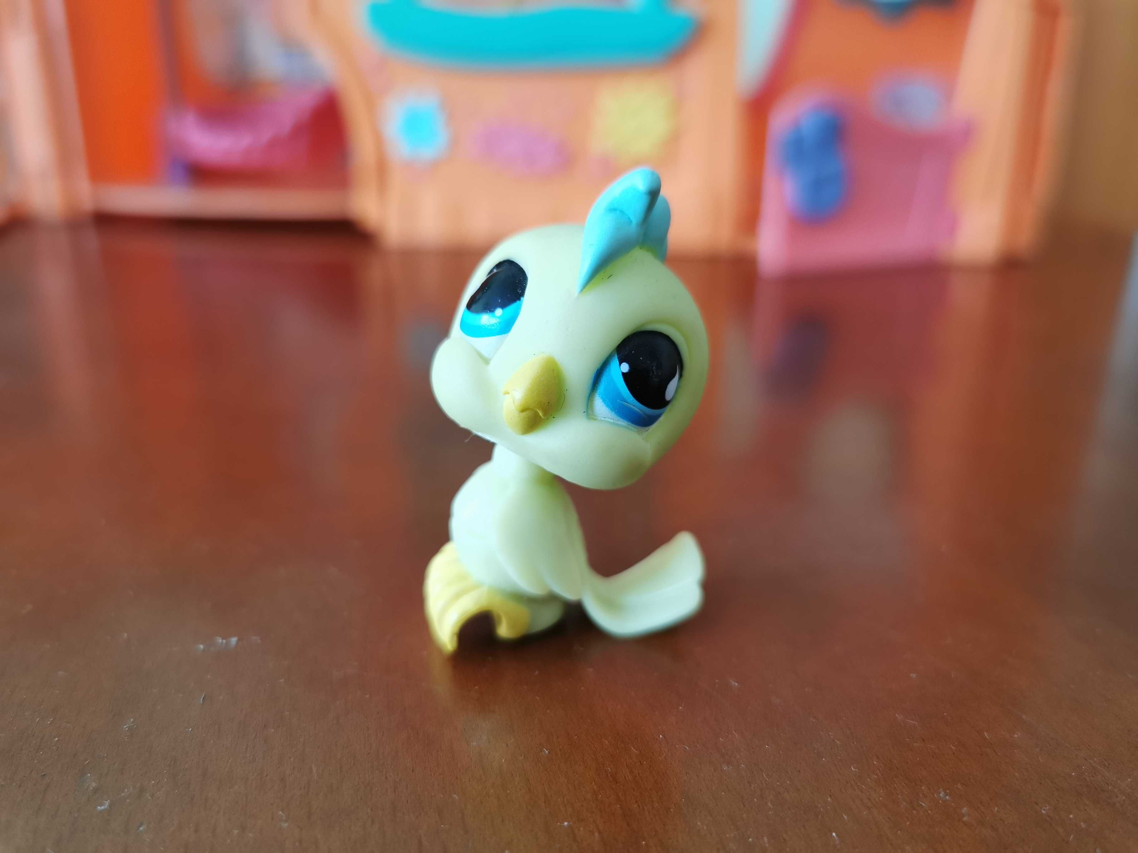 Littlest pet shop, 5 figurek plus domek