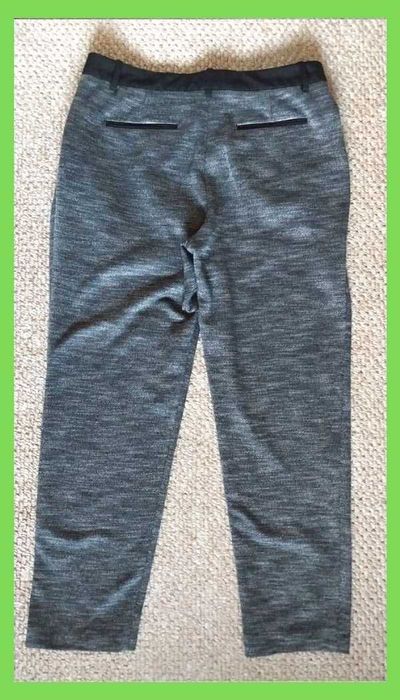 Комфортные женские трикотажные брюки сигареты р. М хлопок ZARA