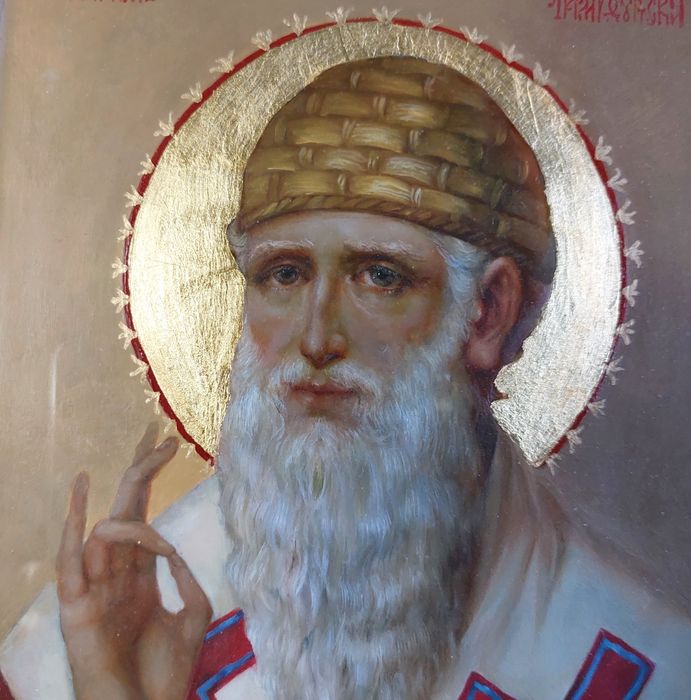 Ікона Спірідона Тріміфунський.Ікона на замовлення.Икона на заказ