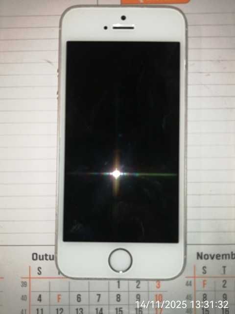 iPhone 5 Branco/cinza
