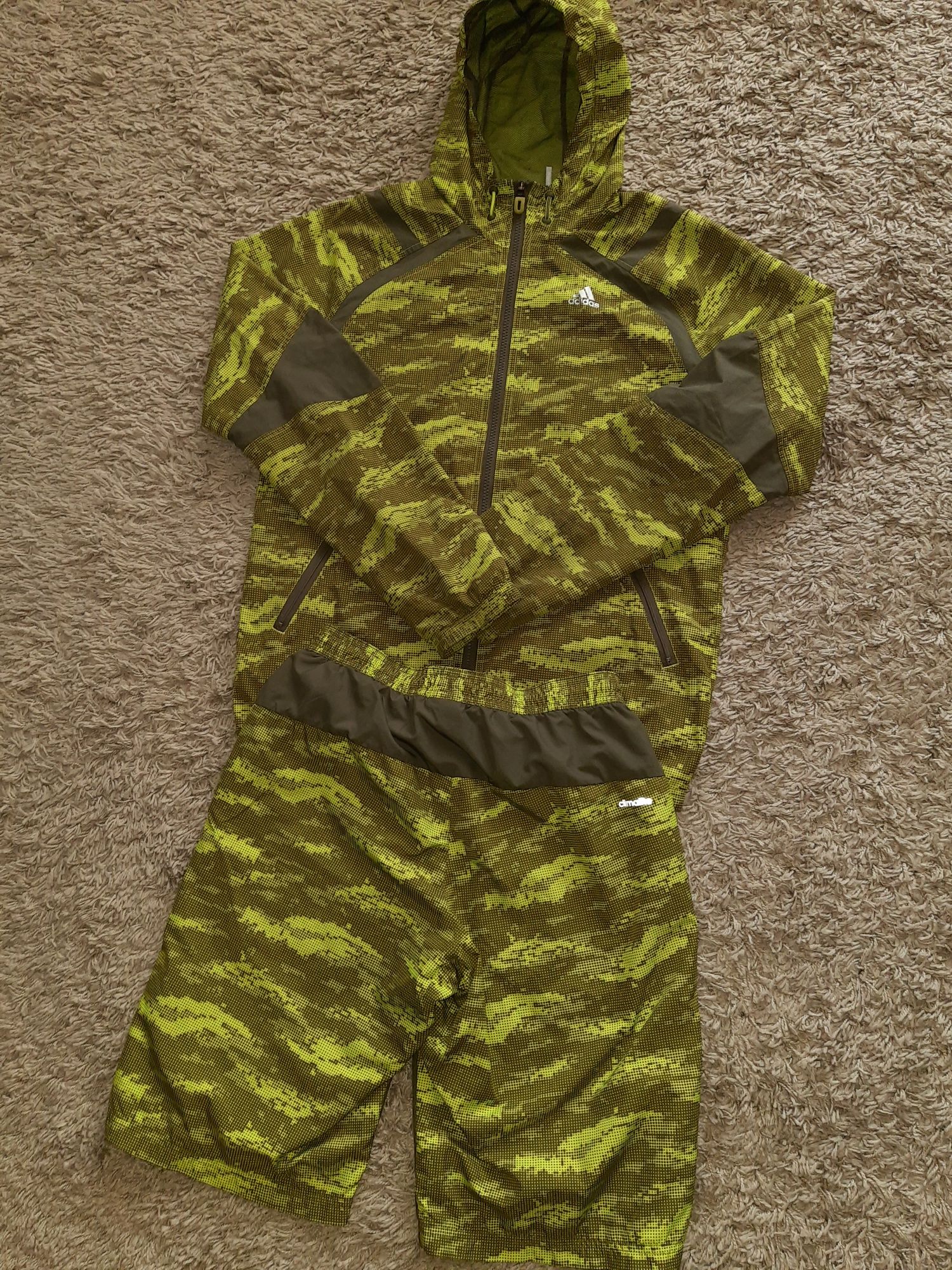 Біговий комплект adidas running acid camo, оригінал, с/м розмір
