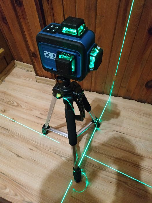 Poziomica laserowa 3x360 / Laser płaszczyznowy / krzyżowy!!! NOWY!!!