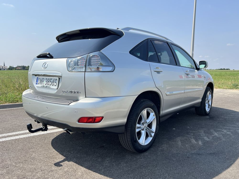 Lexus RX 400h • Hybryda + LPG • Skóra • Navi • 2007