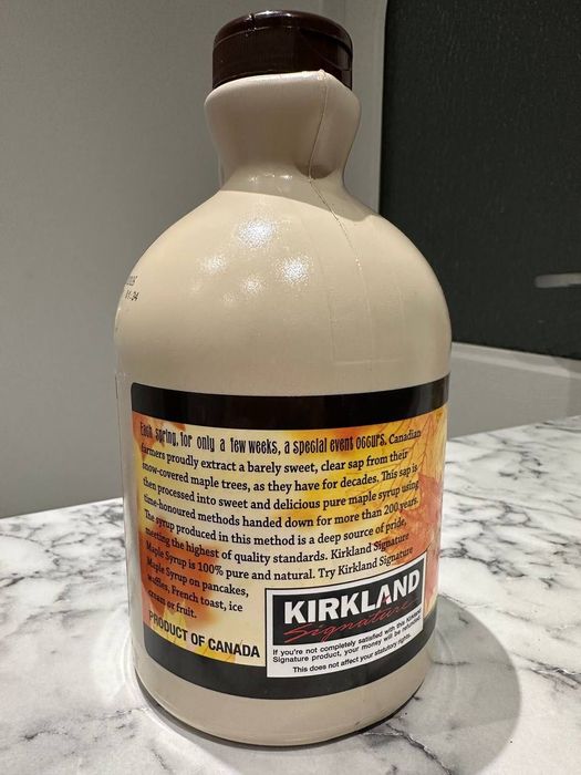 Кленовий сироп Kirkland Signature 1L — 100% натуральний (Канада)