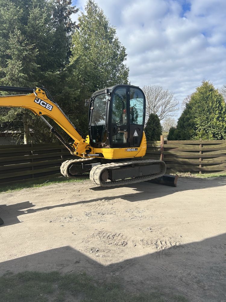 Minikoparka Jcb 8045  2013 rok  vat marża