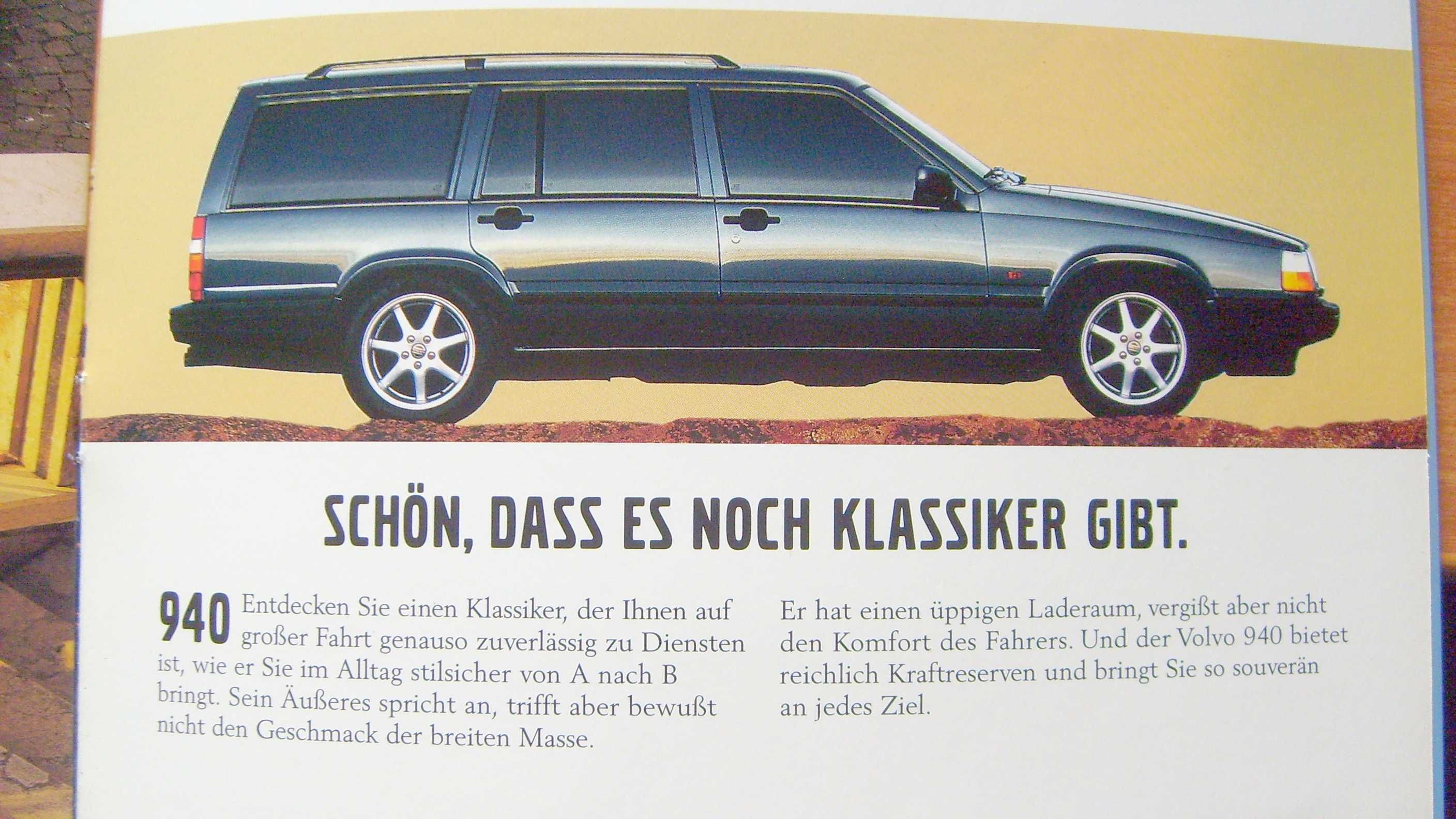 VOLVO Program 1998 - S40 S70 C70 S90 940 - prospekt stan BDB