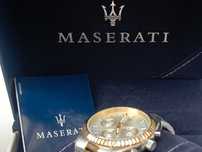 Relógio de homem da marca Maserati - NOVO !