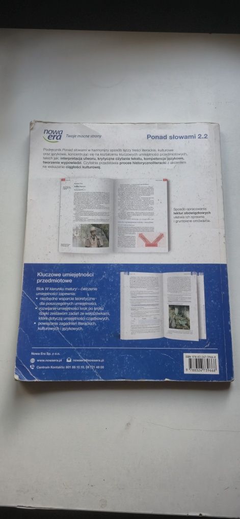 Podręcznik Ponad słowami 2 cz.2 technikum liceum