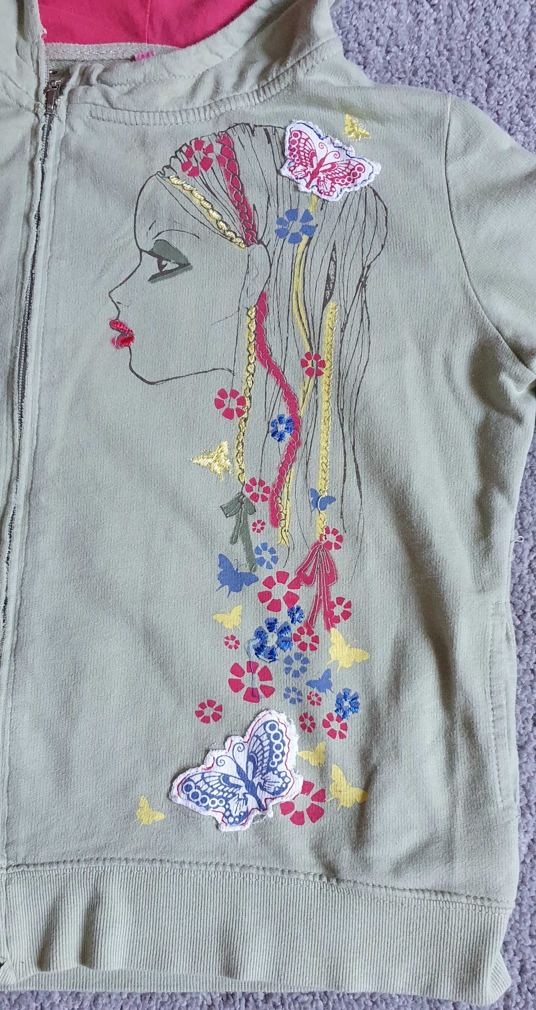 Bluza z kapturem Generation 915, r. 140-146 cm, 10-11 lat, dziewczęca.