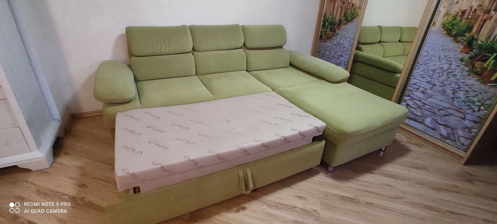 Narożnik Gala z funkcją spania