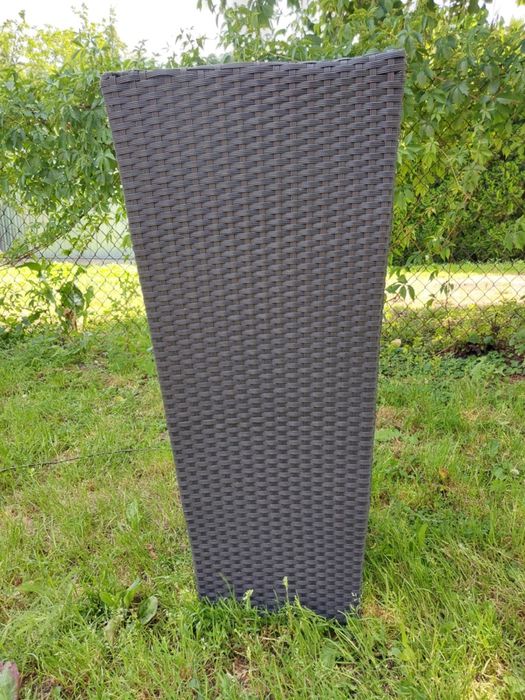 Wielka Donica z technoratanu 89cm