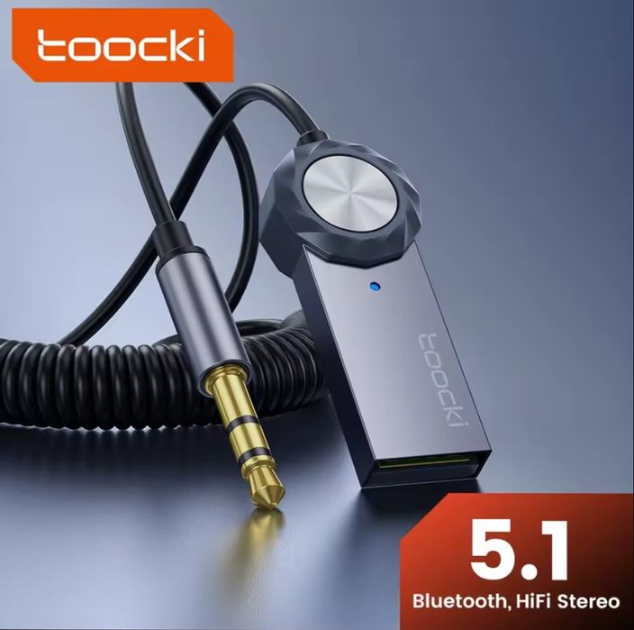 Адаптер Toocki Bluetooth AUX