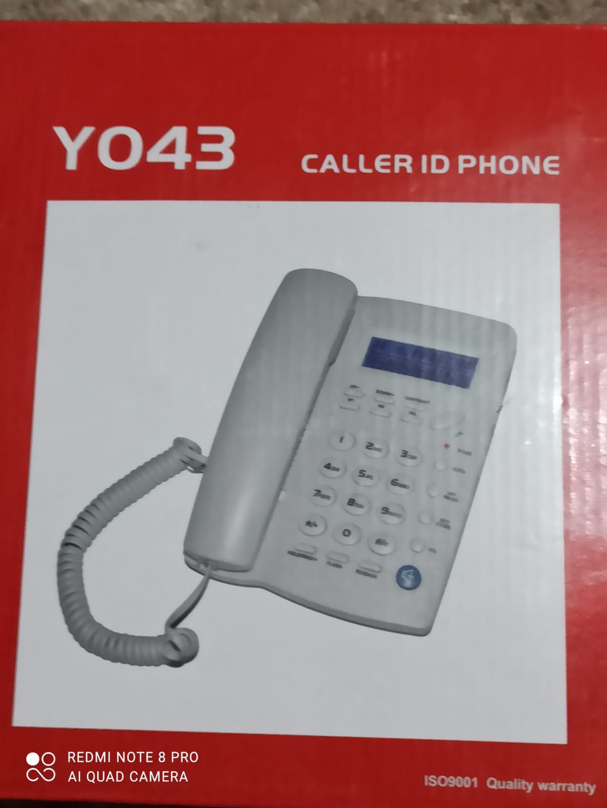 Стаціонарний телефон з індетифікатором номеру Y043