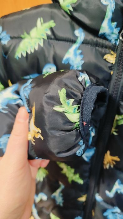 Дитяча тепла куртка 122 розмір