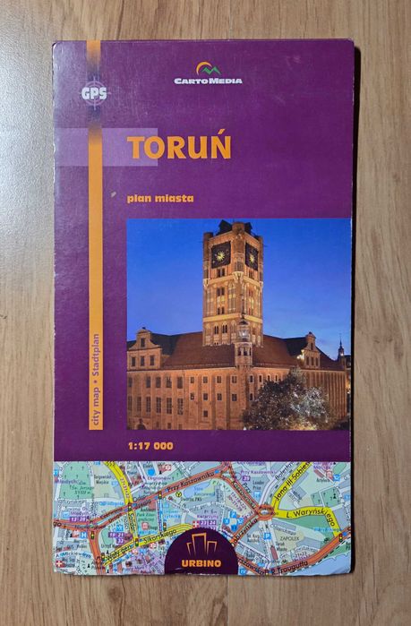 Toruń - plan miasta