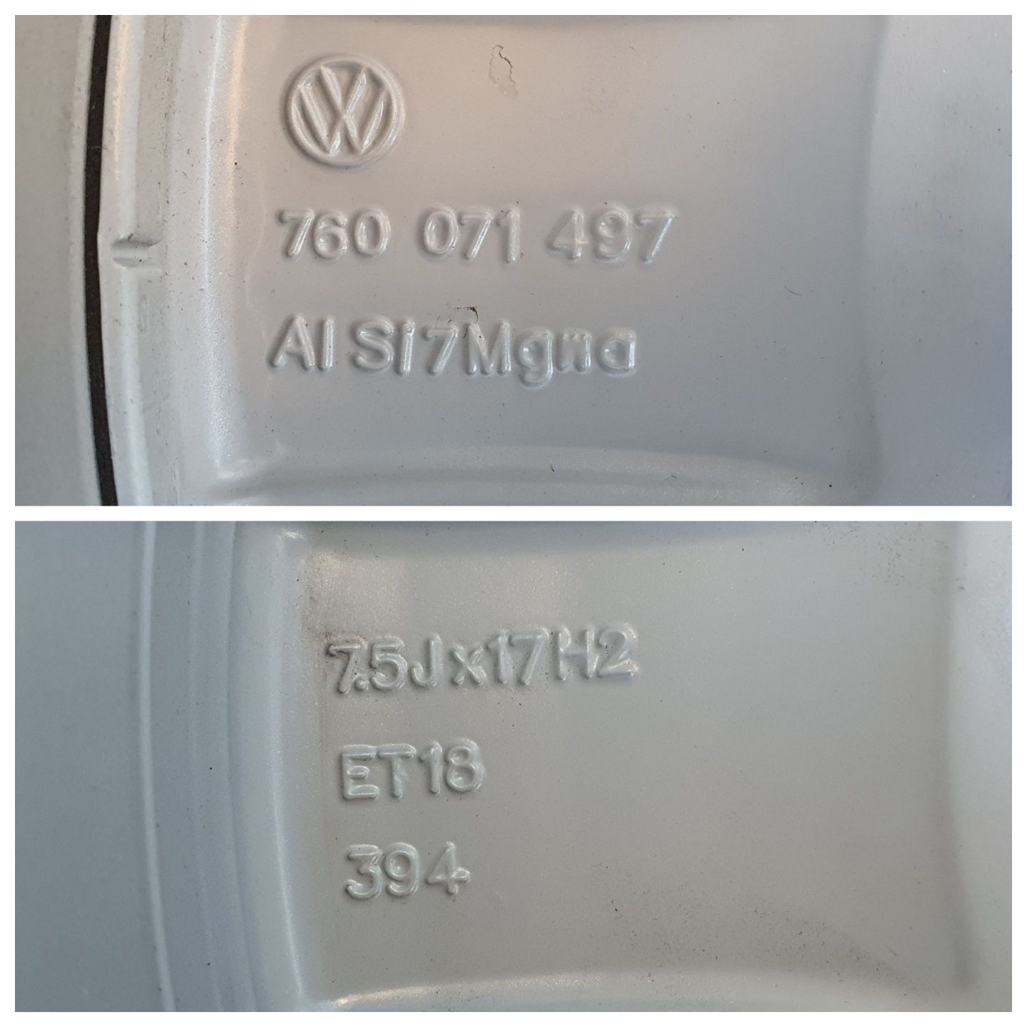 "17 5x112 Vw oryginał nowe