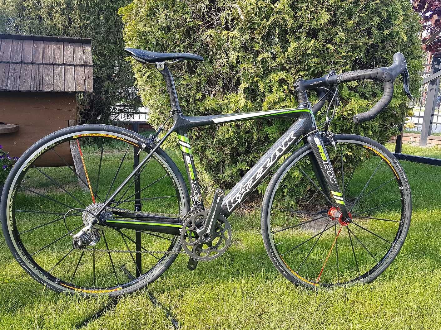 Rower szosowy karbonowy Campagnolo Super Record 11s, nowa rama Kozzak